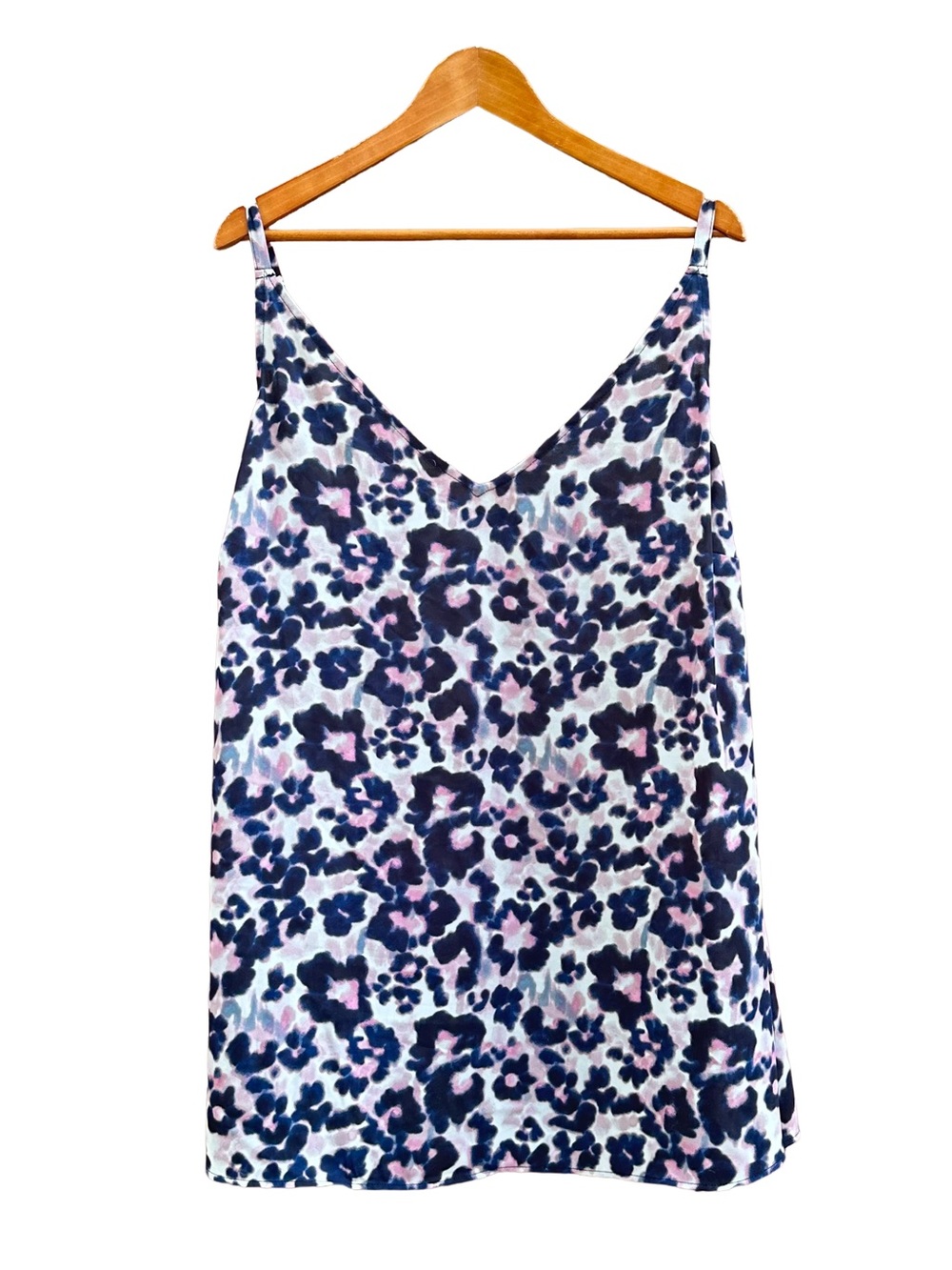 Torrid Cami Tank Top Georgette V Neck Black Navy Blue Pink Grey White 5 5X 28